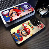 Supers M-Marios Cartoon Phone Case for iPhone